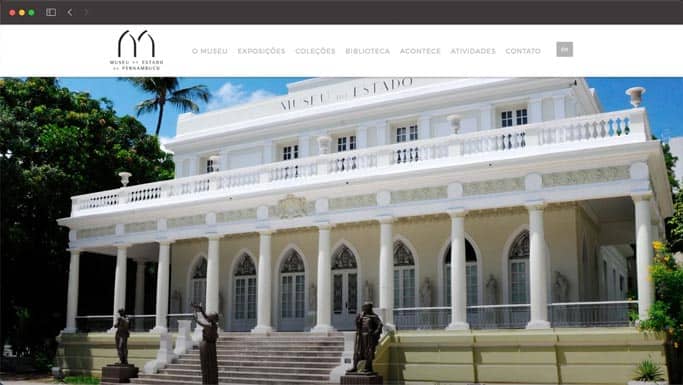 Museu do Estado de Pernambuco Desenvolvimento Web